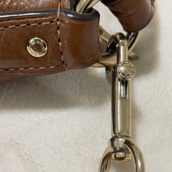 Coach Brown Leather Shoulder Bag - Picture 8 of 12